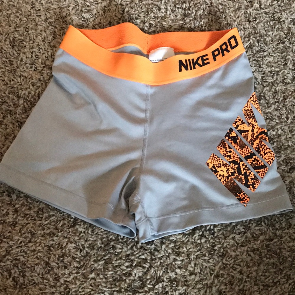 Nike pro spandex shorts